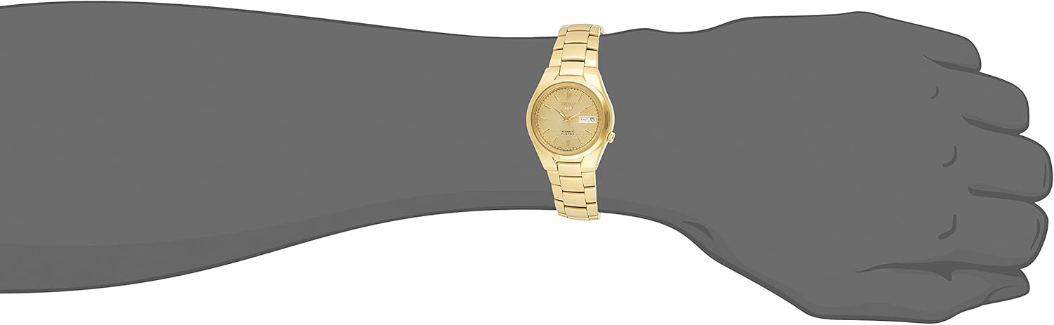 Seiko Men's SNK610 5 Automatic Gold-Tone Stainless Steel Watch V756