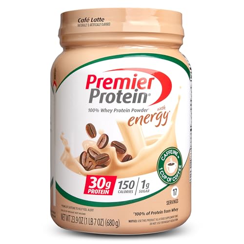 Premier Protein Powder, Vanilla Milkshake, 30g Protein, 17 Servings V9109