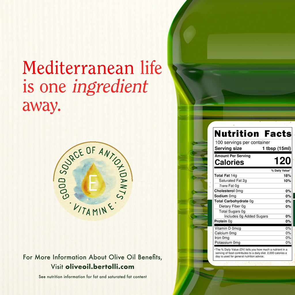 Bertolli Extra Virgin Olive Oil, Rich Taste, 50.7 fl oz M787