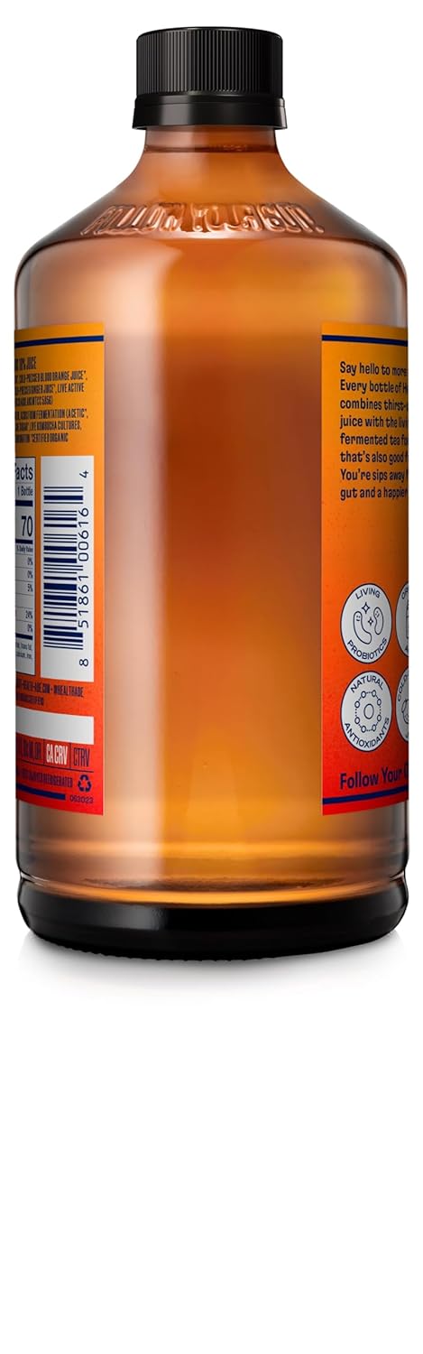 Health-Ade Blood Orange Carrot Ginger Kombucha, 16 fl oz W7069