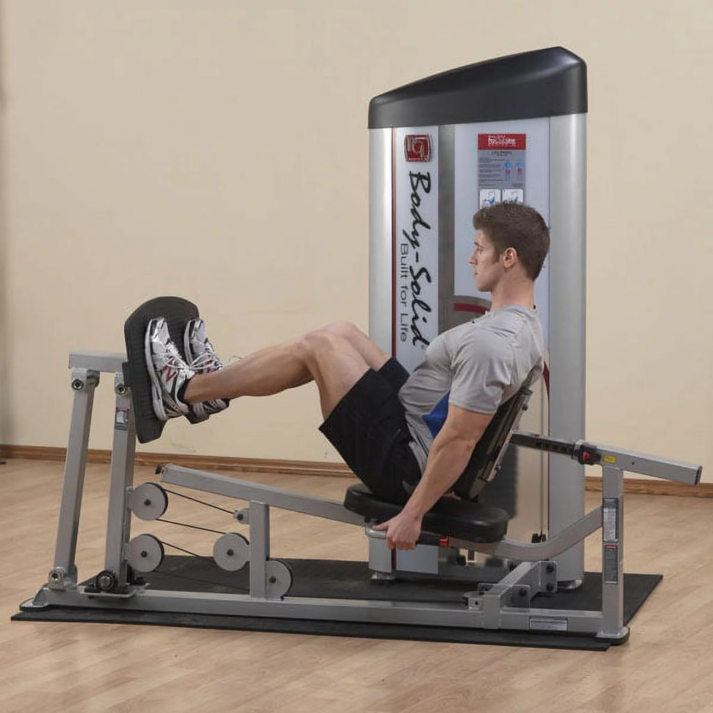 Leg Press and Calf Raise Machine with 310 lbs Weight Stack D25434