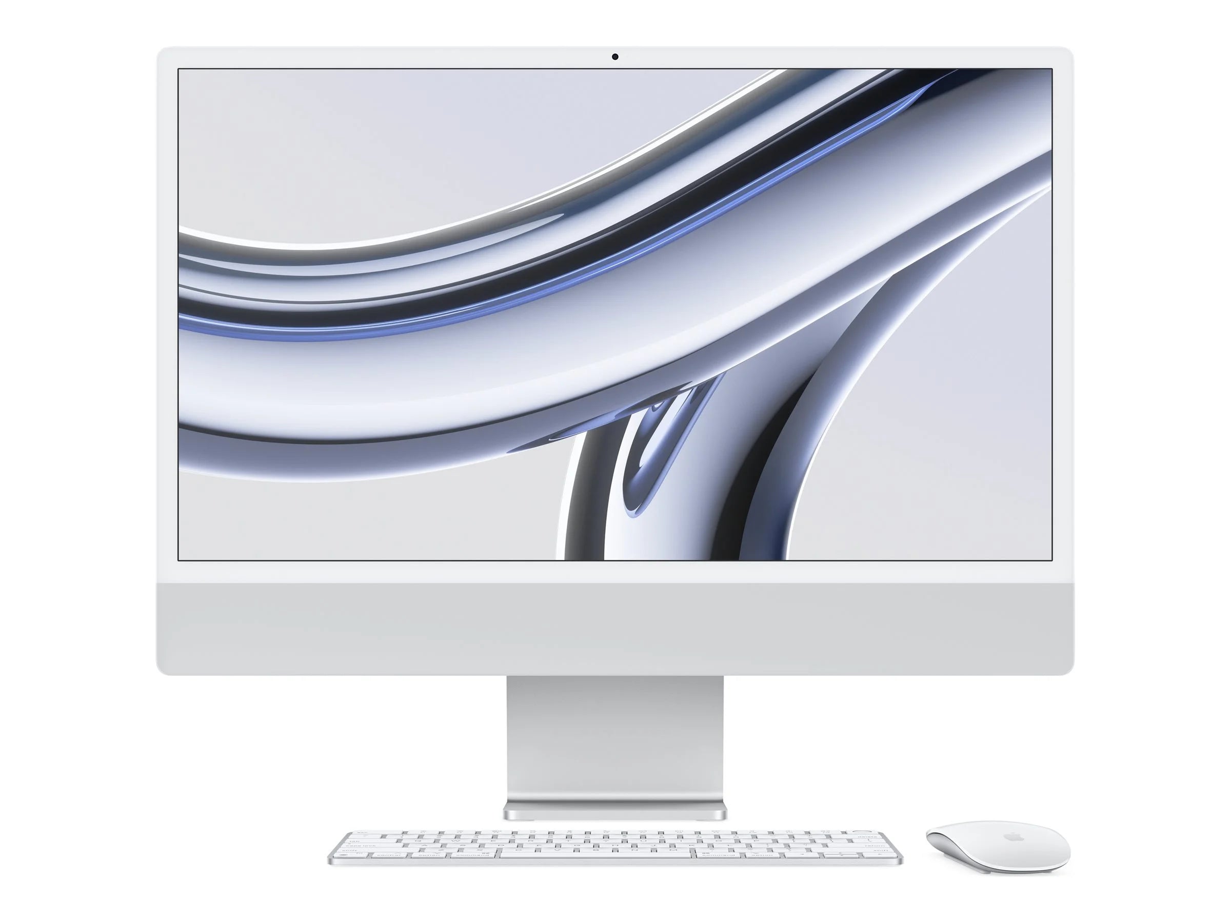 Apple iMac with 4.5K Retina display - All-in-one - M3 - RAM 8 GB - SSD 256 GB - M3 10-core GPU - GigE, 802.11ax (Wi-Fi 6E), Bluetooth 5.3 - WLAN: 802.11a/b/g/n/ac/ax (Wi-Fi 6E), Bluetooth 5.3 - Apple macOS Sonoma 14.0 - monitor: LED 24" 4480 x 2520 (