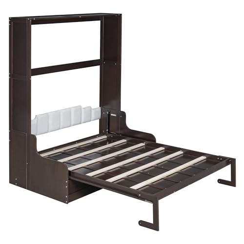 Ball & Cast Murphy Bed Queen Size with Cushion, White B692