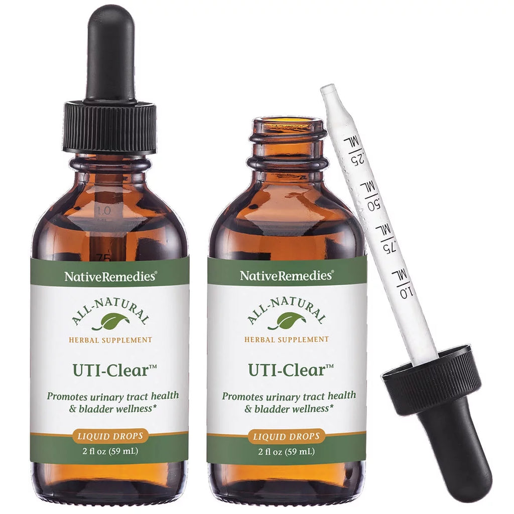 Native Remedies UTI-Clear Urinary Tract and Bladder Health Natural Herbal Supplement, 2-Pack