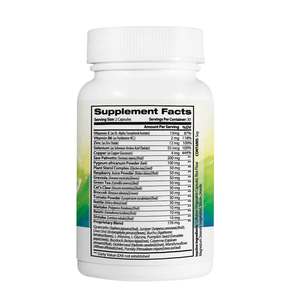 Biolife Prostate Health Supplement for Men - Saw Palmetto & Pygeum Africanum, 60 Capsules I278691