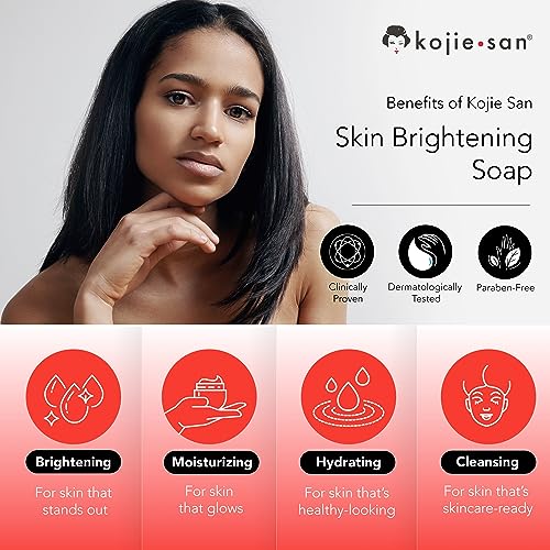 Kojie San Skin and Body Soap with Kojic Acid, Coconut & Tea Tree Oil, 135g A350