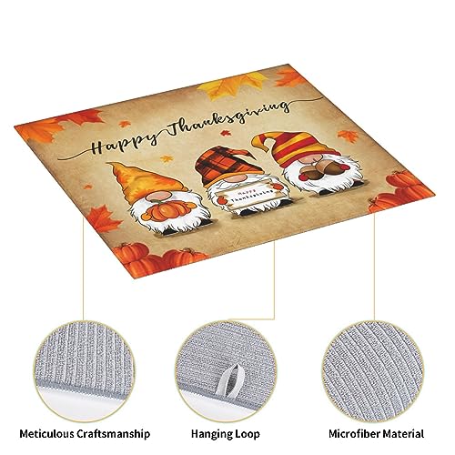 Marble White Dish Drying Mat for Kitchen Counter, Grey Marble, 16x18 inch J113589